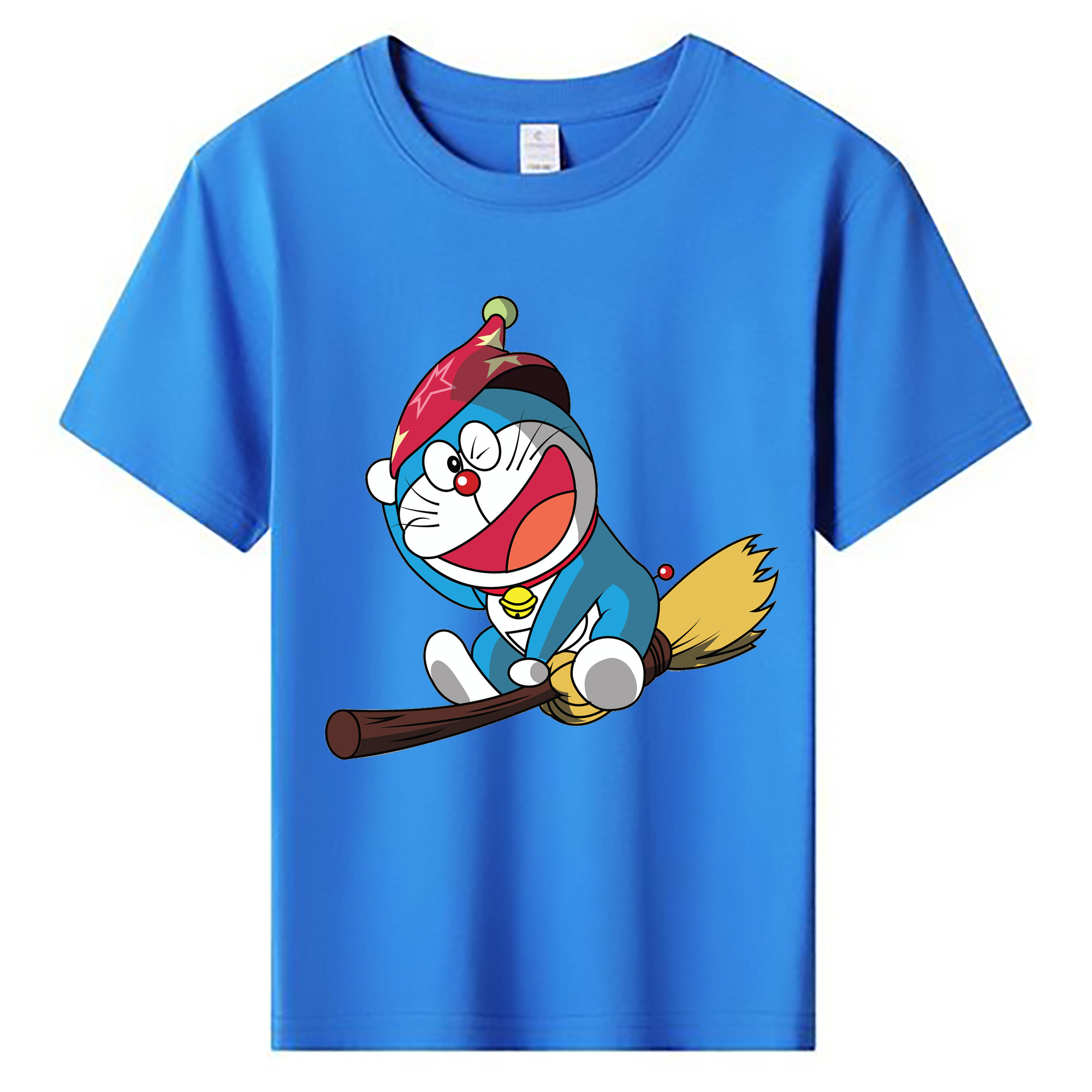 （画像用） ドラえもん Doraemon 綿100％キッズTシャツ（フロントプリント）